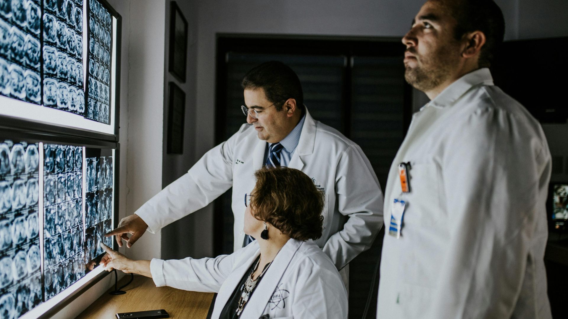 Team of healthcare workers